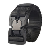 JIFANPAUL belt men outdoor hunting metal tactical belt multi-function alloy buckle high quality Marine Corps canvas belt for men