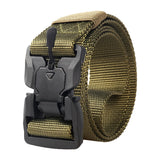 JIFANPAUL belt men outdoor hunting metal tactical belt multi-function alloy buckle high quality Marine Corps canvas belt for men