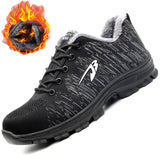 Male Safety Shoes Indestructible Work Shoes Puncture-Proof Work Sneakers Men Shoes Non-slip Work Boots Steel Toe Shoes Footwear