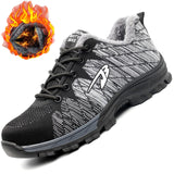 Male Safety Shoes Indestructible Work Shoes Puncture-Proof Work Sneakers Men Shoes Non-slip Work Boots Steel Toe Shoes Footwear