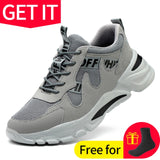 Safety Work Shoes Construction Men Outdoor Steel Toe Cap Shoes Men Puncture Proof High Quality Lightweight Safety Boots