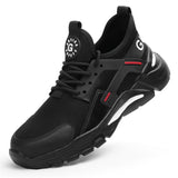 Staleneus Men Work Safety Shoes Steel Toe Work Sneakers Anti-smashing and Anti-piercing Work Boots Industrial Construction Boots