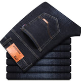 YAPU 2021 NEW Jeans Men Elastic Waist Skinny Jeans Men 2020 Stretch Ripped Pants Streetwear Mens Denim Jeans Blue