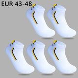 10 Pieces=5 Pairs/lot Men Socks Mesh Breathable Short Casual Socks Summer Cotton Sports Socks Absorb Sweat Ankle Socks Set Meias