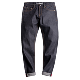Madden Toolkit Vintage Denim Pants American Retro Amekaji 14.8 OZ Heavy Weight Straight Wide Leg Spring Blue Oversize Jeans