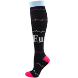 Compression Socks Men Women Knee High Stockings 20-30 MmHg Fit Medical Edema Diabetes Varicose Veins Running Compression Socks