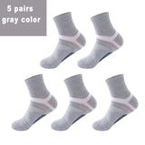 2022 Spring High Quality 5Pairs/Lot Combed Cotton Men's Socks Autumn Casual Breathable Active Socks Stripe Sport Socks EUR 38-48