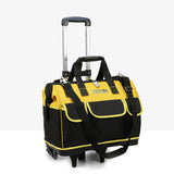 Large Electric Tool Box Set Profesional Trolley Wheels Waterproof Canvas Multifunctional Toolkit Storage Electricista Organizer