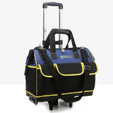 Large Electric Tool Box Set Profesional Trolley Wheels Waterproof Canvas Multifunctional Toolkit Storage Electricista Organizer