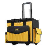 Large Electric Tool Box Set Profesional Trolley Wheels Waterproof Canvas Multifunctional Toolkit Storage Electricista Organizer
