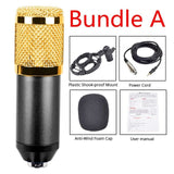 bm 800 Professional Adjustable Condenser Microphone Kits Karaoke Microphone Bundle Microphone for Computer Studio Recording